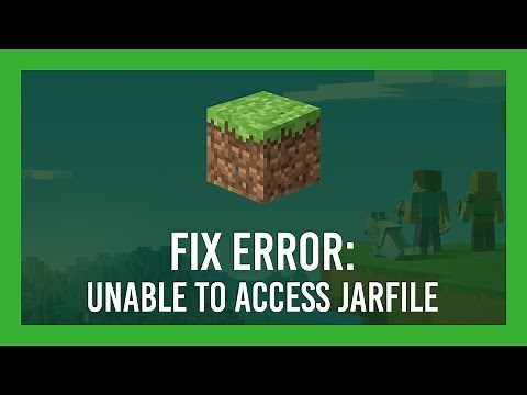 Fix: Error: Unable to access jarfile