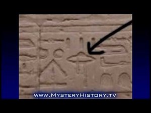 UFO & Alien Hieroglyphics Discovered In Ancient Egyptian Temples