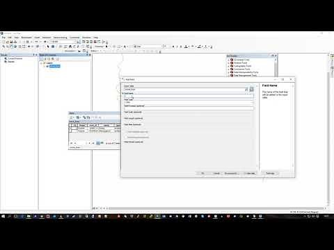 ArcMap Add Field to a Shapefile