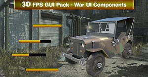 Shooting Ui-Fps-Game Ui-Pack | 3D GUI | Unity Asset Store