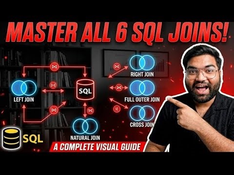 SQL Joins Explained: The ONLY Guide You Need (Inner, Left, Right, Full)