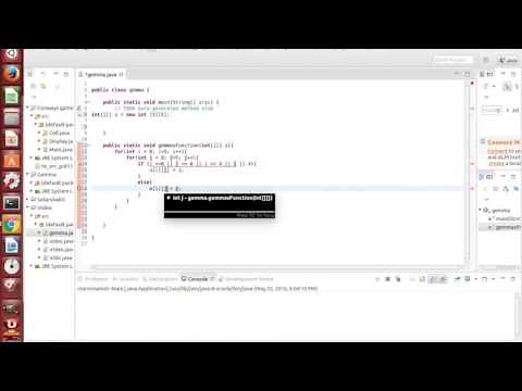 How to create a matrix in Java