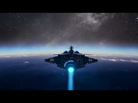 Spaceship Cockpit Ambience for Sleep | Soothing Deep Space Rumble All Night Long