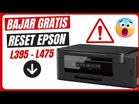 Epson L395 RESET / How to Reset the Ink Pads of Epson L395 and L495 - FREE Reset 2024
