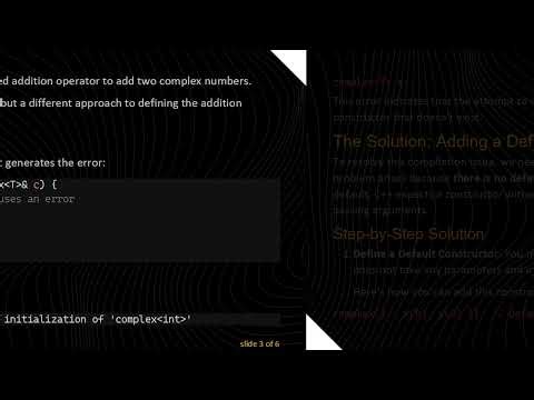 Understanding class templates and operator overloading in C+ +