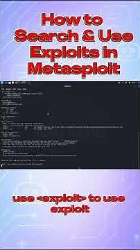 Search & Use Exploits in Metasploit