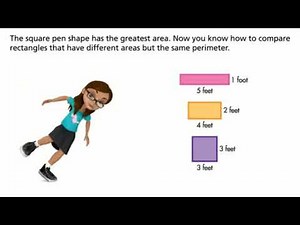EnVision Math Grade 3 Lesson 16-4 | Same Perimeter Different Area