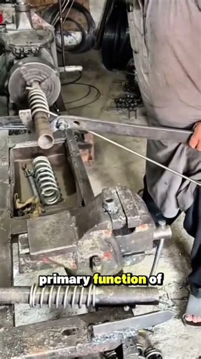 Manual Coil Spring Making Process | Traditional Spring Manufacturing Machine.