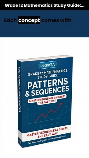 Struggling with Sequences & Series? Master Grade 12 Maths with LearnZA! 🇿🇦