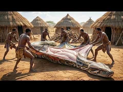 Prehistoric Survival Story | Giant Python Steals Food — A Deadly Chase Begins