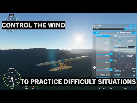 Advanced Wind Settings in Microsoft Flight Simulator | Tutorial