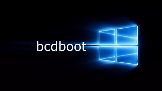 bcdboot : reconstruire le BCD de Windows 10, 11