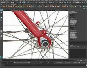 Bicycle Modeling In Maya 2018