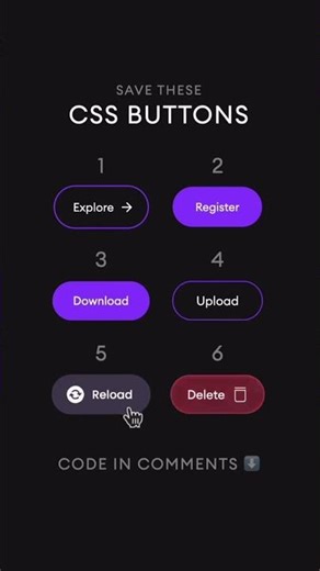 Stop Using Boring Buttons! Try These CSS Styles 😎💥