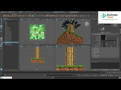 Maya for Beginners – Adding Simple Textures and Materials