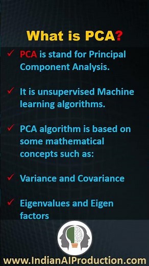#109 What is PCA| Data Science | Machine Learning Interview Question | Shorts
