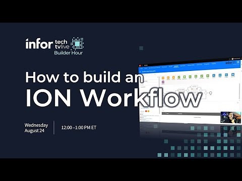 How to Build and Manage ION Workflows | Builder Hour