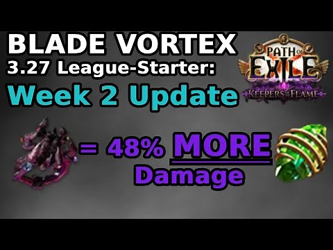 Blade Vortex POE 3.27 Build Guide - Week 2 Update feat. Lost Unity and Herald of the Hive
