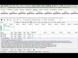 Chrome DevTools Tutorial 9: The Network Panel
