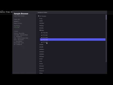 Python Script to Browse .WAV Files in a Folder Directory