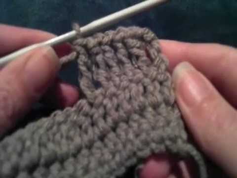 Crochet - Points de base - Double-bride