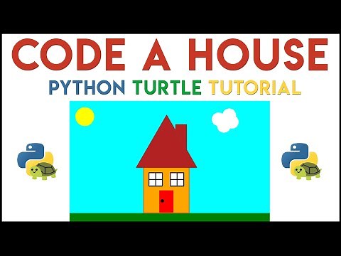 Python Turtle - Code a House Tutorial