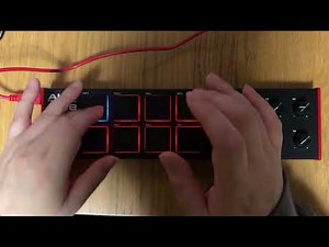 LPD8 MK2でスペカンメソッドドリル「リニアパターントレーイング、16分ベース」の練習