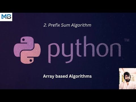 2. Prefix Sum Algorithm in Python