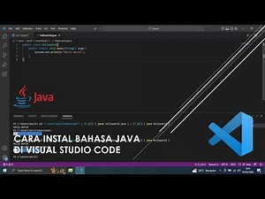 It's So Easy!!! Install and Setup Java in Visual Studio Code