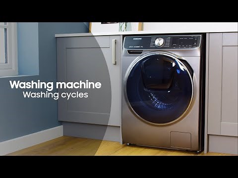 Samsung Washing Machine Cycles Explained