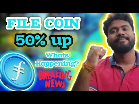 File coin goes crazy above 50% | What's happening? | Karma Crypto Tamil News
