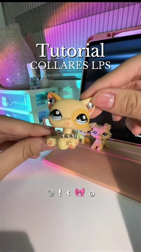 Tutorial de collares para los LPS :3 #tutorial #lps #bellonynwn #manulidades