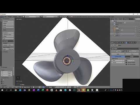 Boat Propeller Blender 2.79 Tutorial