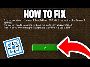 How To Fix Aternos Outdated Client! - Tutorial