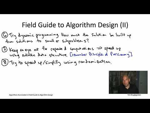 A Field Guide to Algorithm Design (Epilogue to the Algorithms Illuminated book series)