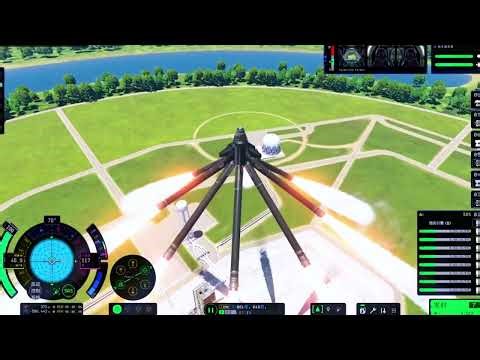 Octopus Rocket Launch ‪@SpacEE.‬ ‪@SFSspaceX1‬ #gaming #rocketry