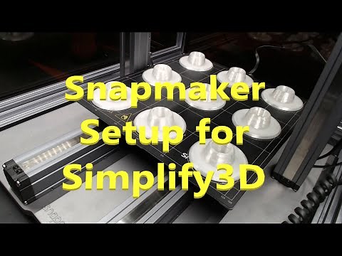 Setting up Simplify3D for Snapmaker Printer