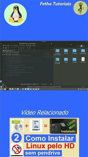 How to Install Linux Mint from Hard Drive without a USB drive.
