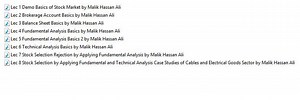 2.3K views | My *Introduction/Basics of stock market course* in recorded lectures format will be available soon. To get the course lectures you can contact me at my WhatsApp # 03045910284 Malik Hassan Ali Regards | CSS.pk | Facebook