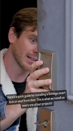 How to install Schlage smart lock