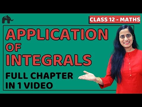 Application of Integrals Class 12 Maths | NCERT Chapter 8 | CBSE JEE | One Shot |हिंदी में