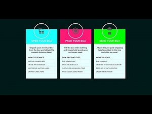 Shipping Labels | HTML and CSS