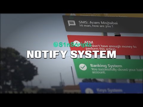 FiveM Script Showcase - The NEW Notify System
