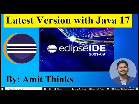 How to Install Eclipse 2021-09 with Java 17 on Windows 10