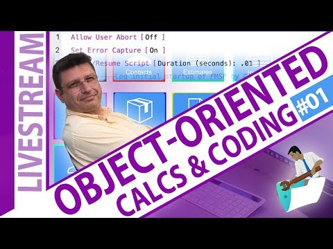 Object-Oriented Calculations and Logic Coding - Day 1
