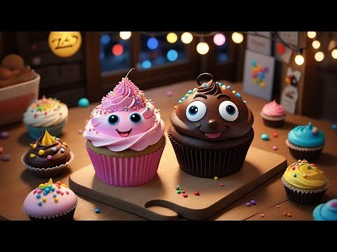 Singing Cupcake | Fun Kids Song | Nursery Rhyme for Toddlers