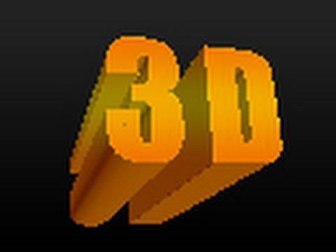 3D Text in Photoshop CS5 Extended |