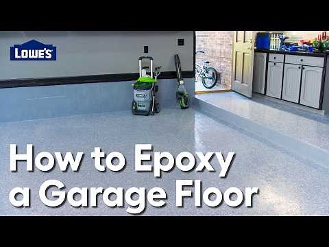 How to Epoxy a Garage Floor