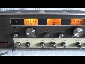 Tram Diamond D201 vintage tube AM/SSB CB radio