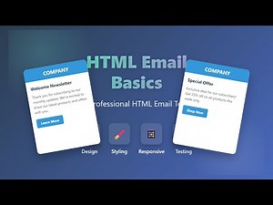 HTML Email Basics: Beginner's Guide to Creating Responsive Email Templates